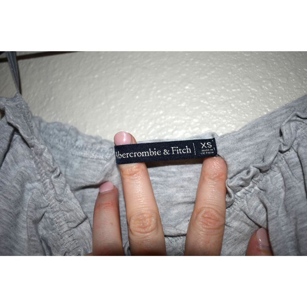 Abercrombie & Fitch Ruffle Crop Tube Top Size XS - Picture 4 of 4